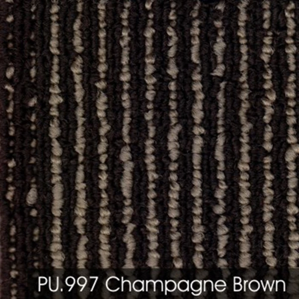 Karpet Tile Puzzle PU-997 CHAMPAGNE BROWN