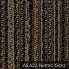 Karpet Tile Accent AS-622 TWISTED GOLD 1