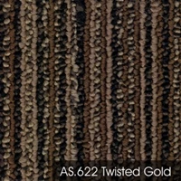 Karpet Tile Accent AS-622 TWISTED GOLD